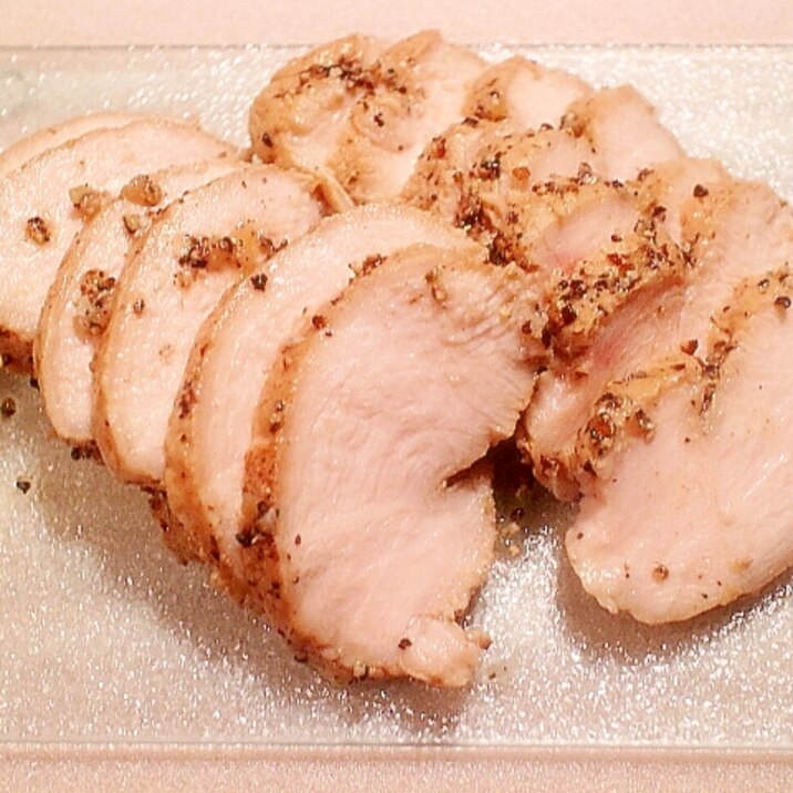 【簡単&節約&作り置きレシピ】ペッパーサラダチキン
